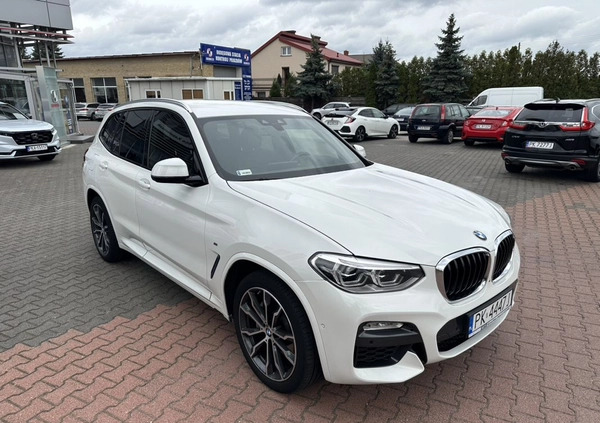 BMW X3 cena 162000 przebieg: 109000, rok produkcji 2019 z Będzin małe 154